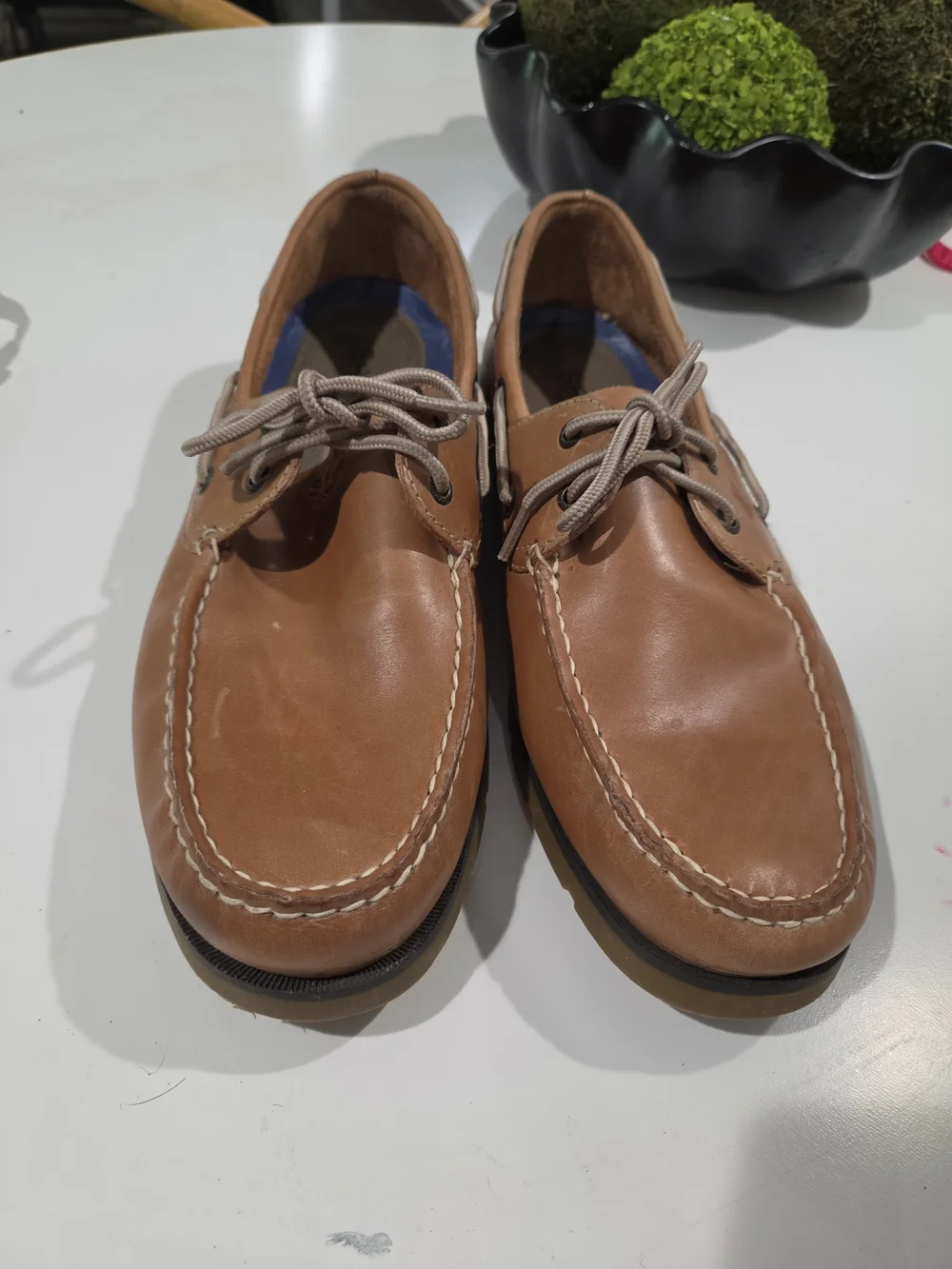 Sperry Authentic Original 2-Eye Leather Boat Shoes Brown Men’s 13